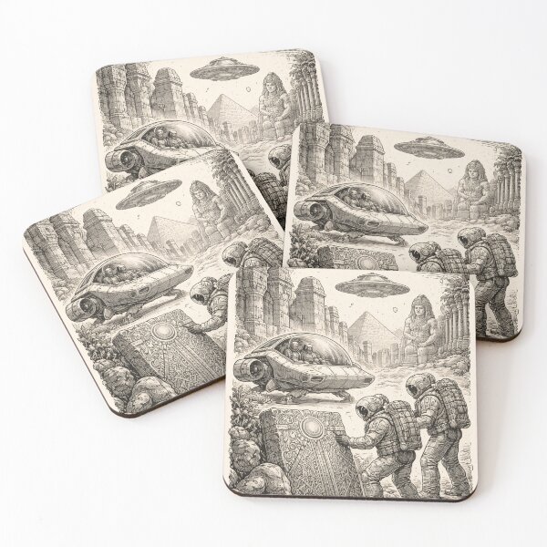 Item preview, Ancient Astronauts: Uncover Ancient Secrets in the Desert designed and sold by BB Design Garage.