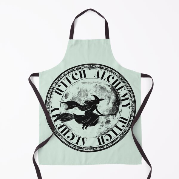 Item preview, Silent magic, witch on a broomstick, full moon, witch alchemy designed and sold by LiskoDesign.