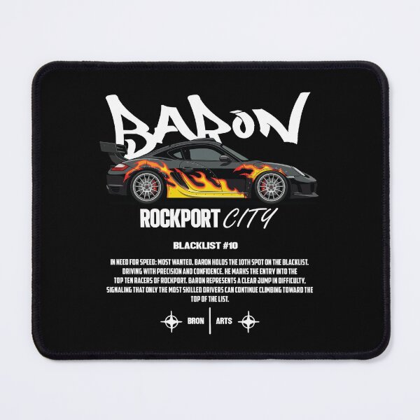 Item preview, Need For Speed Most Wanted Blacklist #10 Baron designed and sold by BronArtworks.
