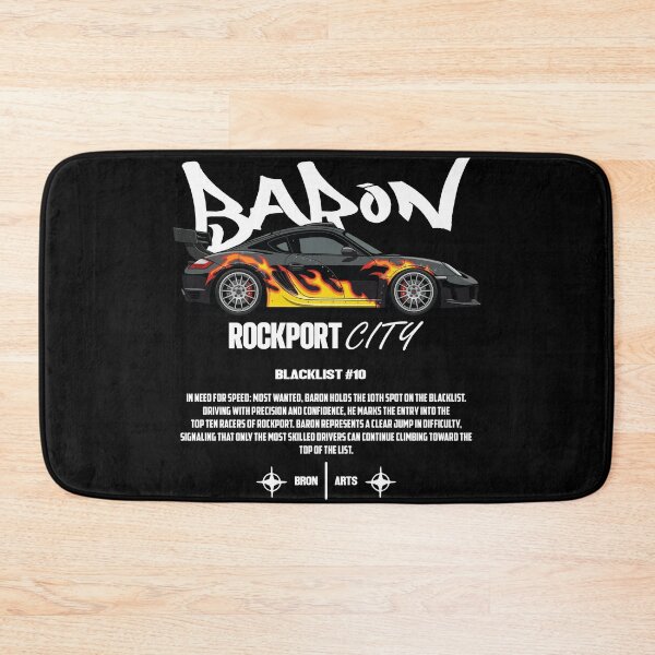 Item preview, Need For Speed Most Wanted Blacklist #10 Baron designed and sold by BronArtworks.
