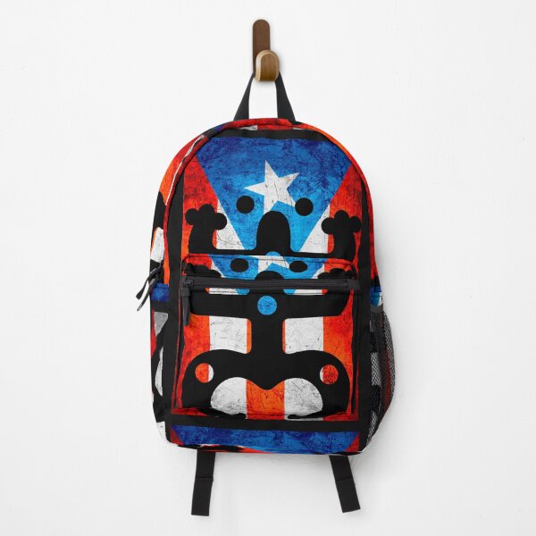 Item preview, Puertorican roots and taino heritage Puerto Rico flag Coqui frog designed and sold by erozzz.