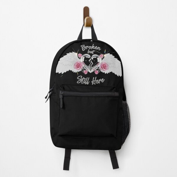 Item preview, Broken but Still Here – Emo Rap Tribute Streetwear Design designed and sold by FlamaC.