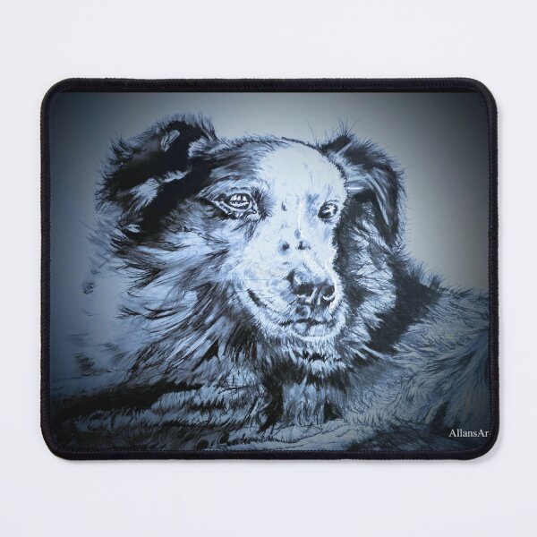 Item preview, Collie dog resting designed and sold by AllansArts.