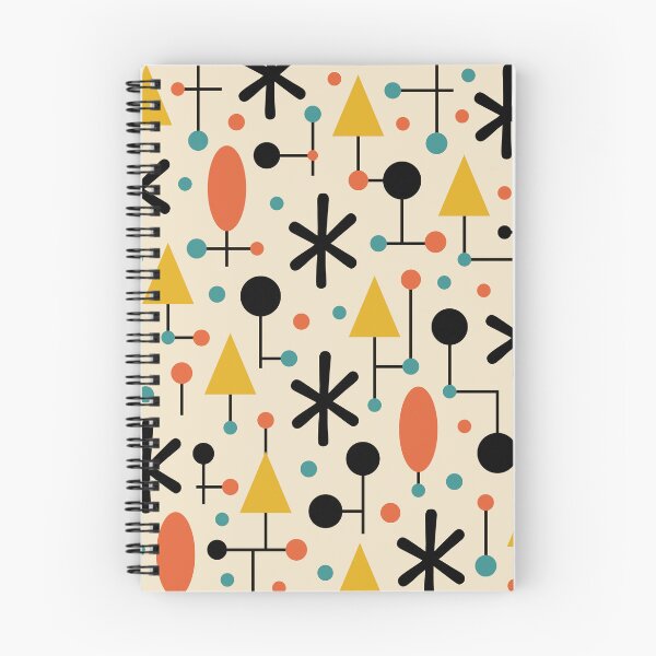 Item preview, Retro Mid Century Modern Atomic Starburst Pattern designed and sold by tonymagnerart.