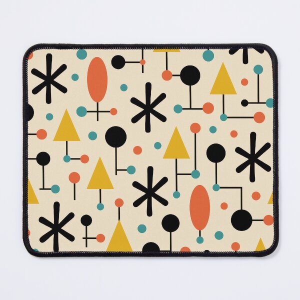 Item preview, Retro Mid Century Modern Atomic Starburst Pattern designed and sold by tonymagnerart.