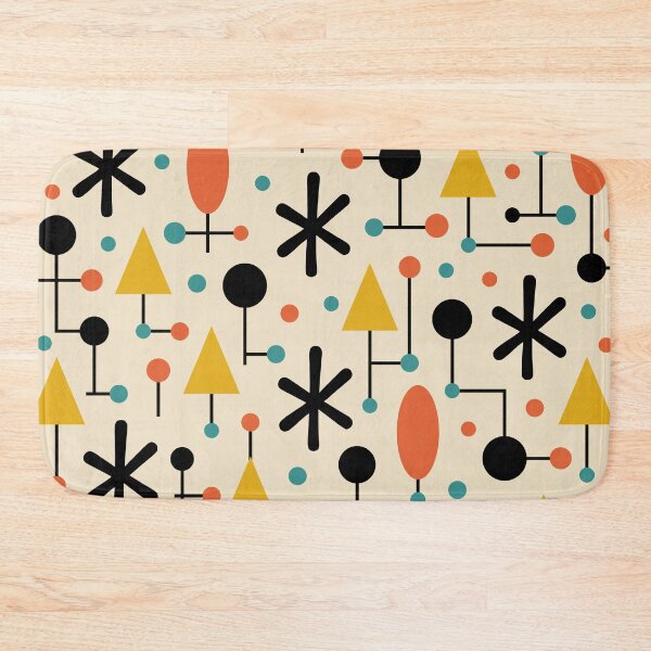 Item preview, Retro Mid Century Modern Atomic Starburst Pattern designed and sold by tonymagnerart.