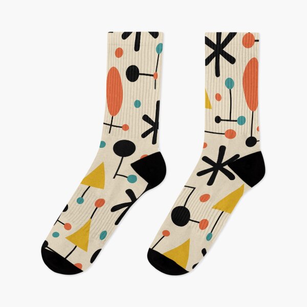 Item preview, Retro Mid Century Modern Atomic Starburst Pattern designed and sold by tonymagnerart.