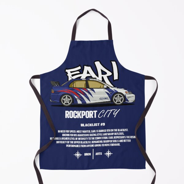 Item preview, Need For Speed Most Wanted Blacklist #9 Earl Mitsubishi Lancer EVO designed and sold by BronArtworks.