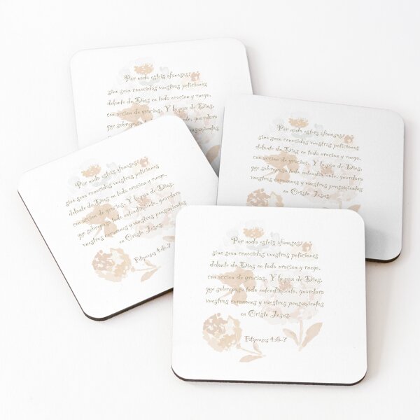 Item preview, Flores de Amor, Filipenses 4:6-7 designed and sold by DAVK by DE.
