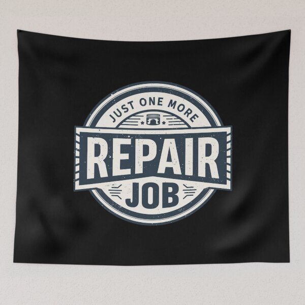 Item preview, Just One More Repair Job – DIY Mechanic Humor Shirt designed and sold by KapiPrint.