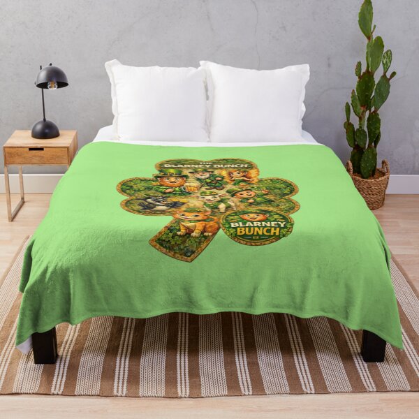 Item preview, The Blarney Bunch Lucky Shamrock Crew designed and sold by MACodDesigns.