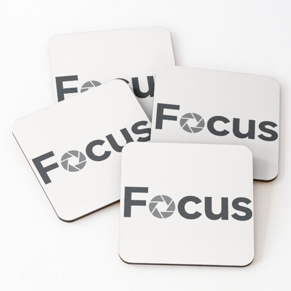 Item preview, Focus Camera Lens Shutter Photography Typography Design designed and sold by ELmestka.
