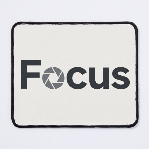 Item preview, Focus Camera Lens Shutter Photography Typography Design designed and sold by ELmestka.