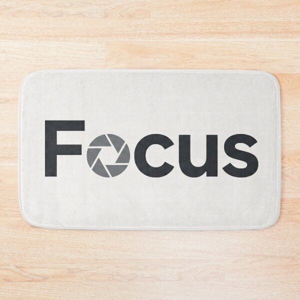 Item preview, Focus Camera Lens Shutter Photography Typography Design designed and sold by ELmestka.
