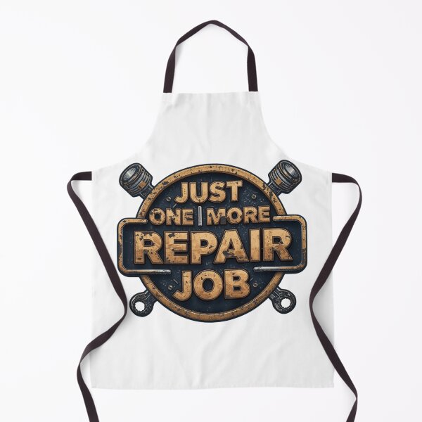 Item preview, Just One More Repair Job – DIY Mechanic Humor Shirt designed and sold by KapiPrint.