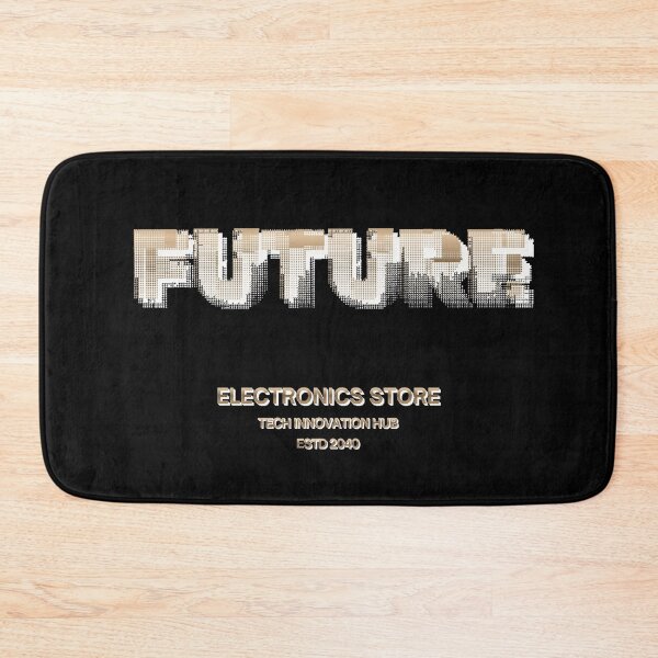 Item preview, Future Tech Innovation Hub - Gold Edition designed and sold by Printforluck.