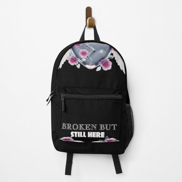 Item preview, Broken but Still Here – Emo Rap Tribute Streetwear Design 2 designed and sold by FlamaC.