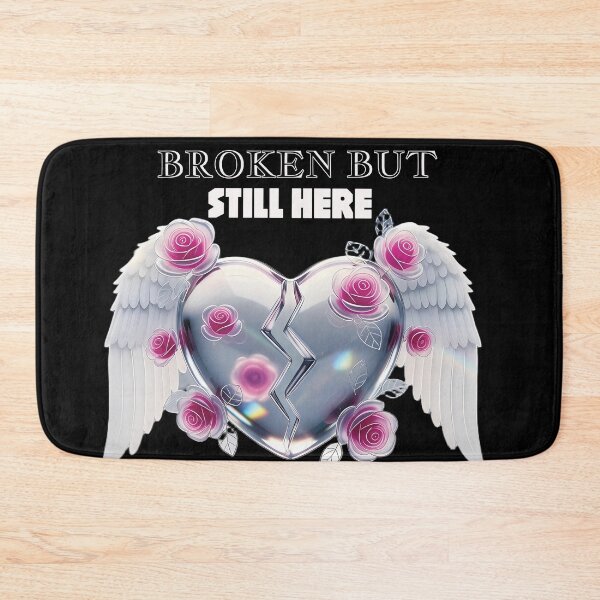 Item preview, Broken but Still Here – Emo Rap Tribute Streetwear Design 2 designed and sold by FlamaC.