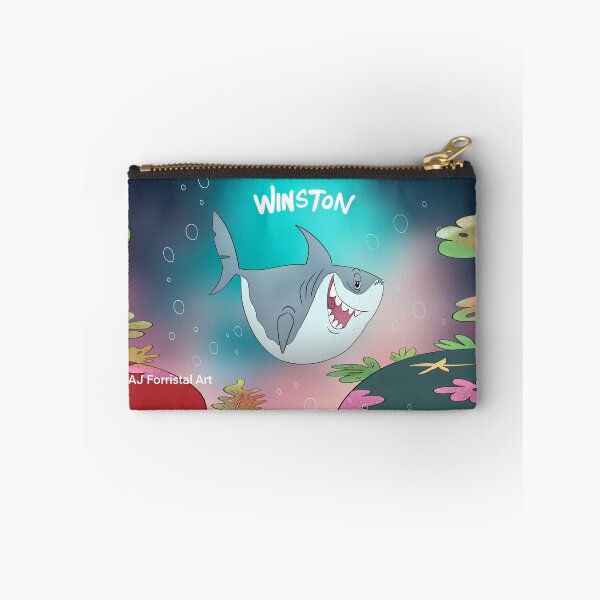 Item preview, Cartoon Shark - Winston designed and sold by Ajforristalart.