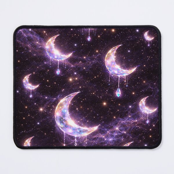 Item preview, Rainbow Crescent Moons – Cosmic Dream Aesthetic designed and sold by JessUmbra.