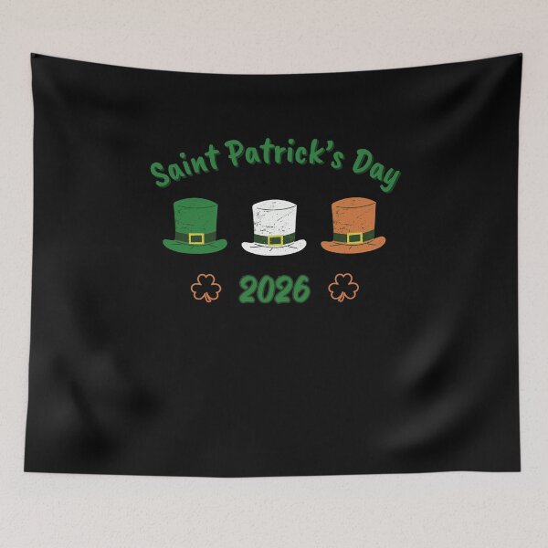 Item preview, St Patrick's Day Retro Hat Classic gift idea designed and sold by AtushaSpark.