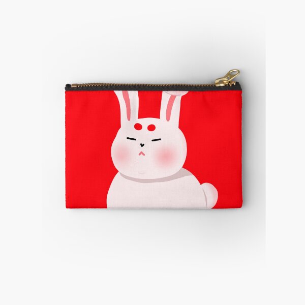 Item preview, Pastel pink grumpy chubby bunny designed and sold by luvissaya.