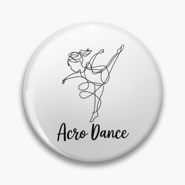 Item preview,  Acro Dance T-Shirt for Girls – Minimalist Acro Dancer Line Art Gift designed and sold by Merchido.