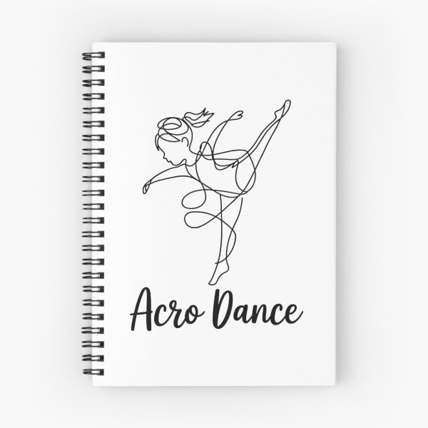 Item preview,  Acro Dance T-Shirt for Girls – Minimalist Acro Dancer Line Art Gift designed and sold by Merchido.