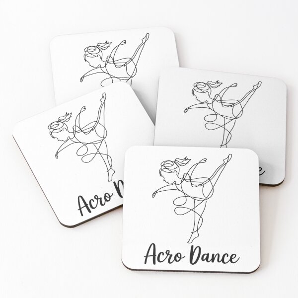 Item preview,  Acro Dance T-Shirt for Girls – Minimalist Acro Dancer Line Art Gift designed and sold by Merchido.