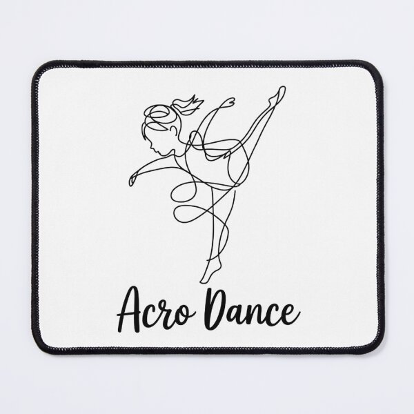 Item preview,  Acro Dance T-Shirt for Girls – Minimalist Acro Dancer Line Art Gift designed and sold by Merchido.