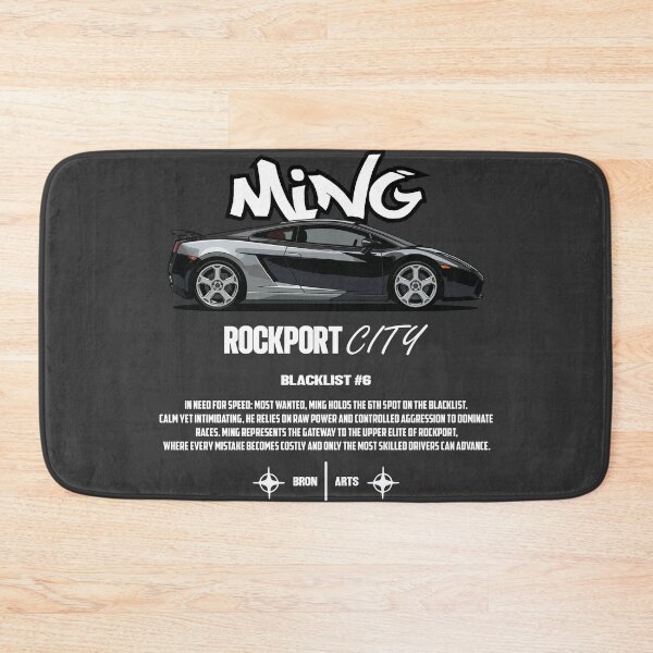 Item preview, Need For Speed Most Wanted Blacklist #6 Ming designed and sold by BronArtworks.
