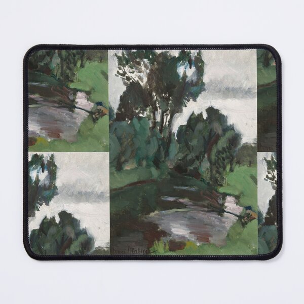 Item preview, Arbres Au Bord De Leau Bohain by Henri Matisse: Serene Fauvist Landscape Poster designed and sold by artofuniverse.