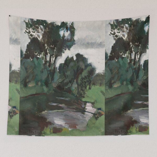 Item preview, Arbres Au Bord De Leau Bohain by Henri Matisse: Serene Fauvist Landscape Poster designed and sold by artofuniverse.