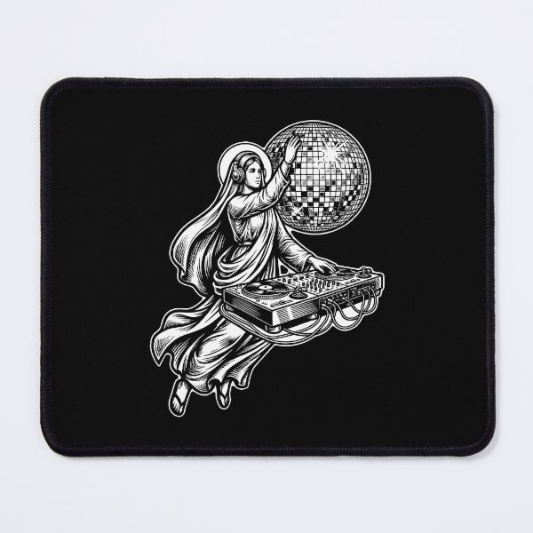 Item preview, Mary DJ Satire - Funny Disco Mother Mary designed and sold by WAMTEES.