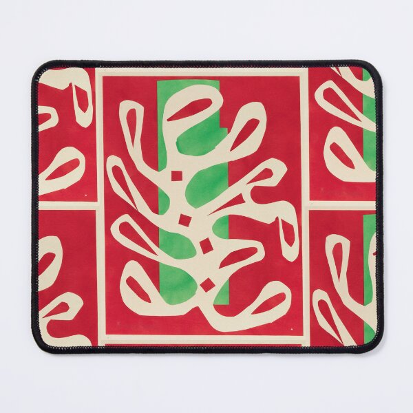 Item preview, Algue Blanche Sur Fond Rouge Et Vert by Henri Matisse: Modern Fauvist Poster designed and sold by artofuniverse.