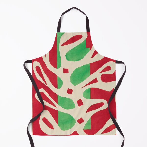 Item preview, Algue Blanche Sur Fond Rouge Et Vert by Henri Matisse: Modern Fauvist Poster designed and sold by artofuniverse.