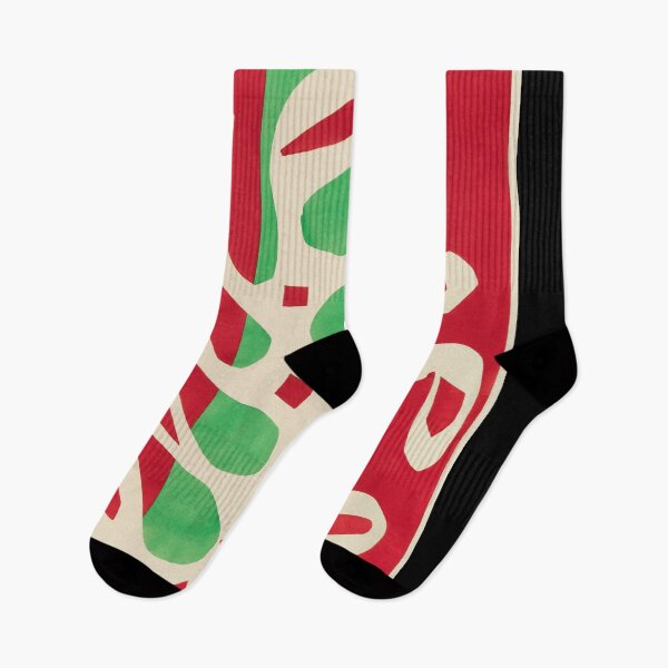 Item preview, Algue Blanche Sur Fond Rouge Et Vert by Henri Matisse: Modern Fauvist Poster designed and sold by artofuniverse.