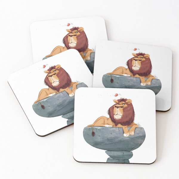 Item preview, lion on the rock designed and sold by kilziahanirra.
