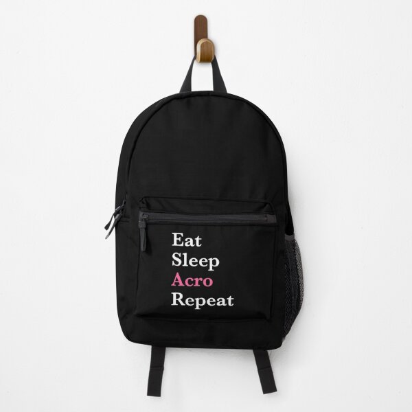Item preview, Eat Sleep Acro Repeat – Acro Dance Girl- Pink Design designed and sold by Merchido.