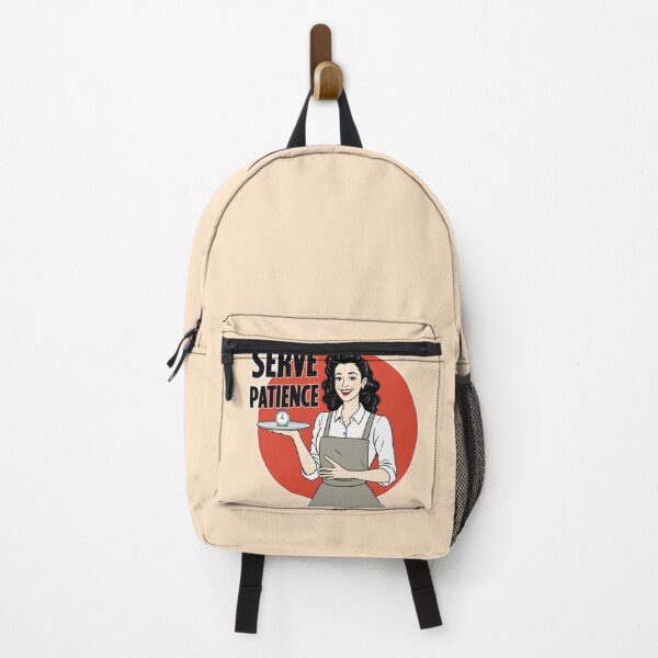 Item preview, Fresh Out of Patience Served in the Kitchen - Retro Sarcastic Design designed and sold by PriyaMagic.
