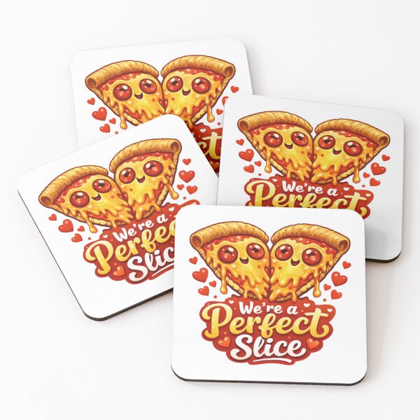 Item preview, Perfect Slice Duo Pizza Sticker designed and sold by lorand-designs.