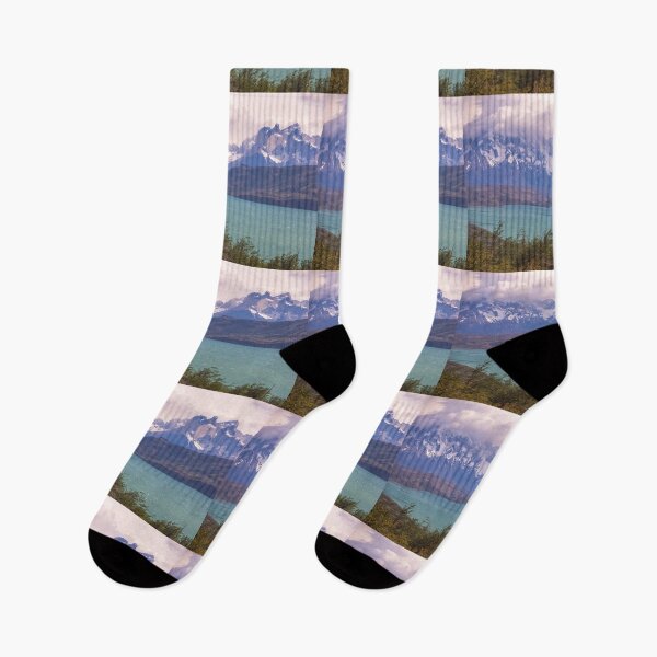 Item preview, Chile. Torres del Paine National Park. Lake and Mountains.  designed and sold by vadim19.