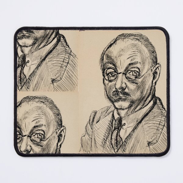 Item preview, Autoportrait by Henri Matisse: Expressive Fauvist Portrait Drawing designed and sold by artofuniverse.