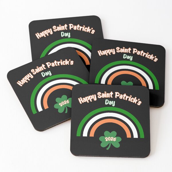 Item preview, St Patrick's Day Retro Rainbow Classic gift idea designed and sold by AtushaSpark.