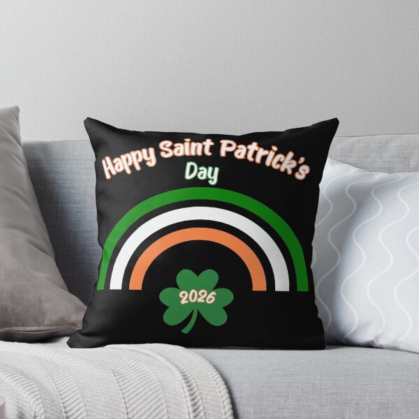 Item preview, St Patrick's Day Retro Rainbow Classic gift idea designed and sold by AtushaSpark.