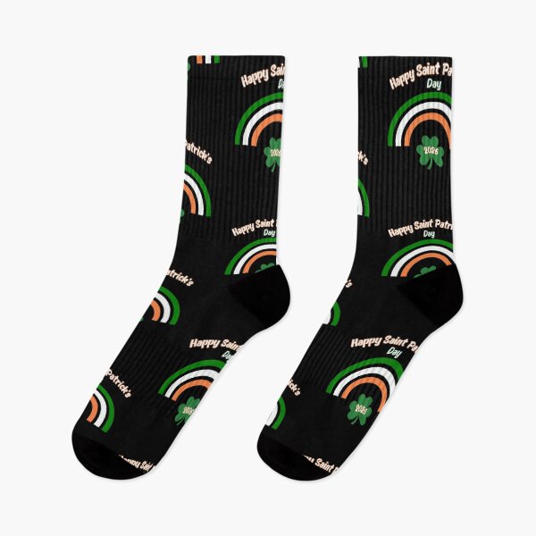 Item preview, St Patrick's Day Retro Rainbow Classic gift idea designed and sold by AtushaSpark.