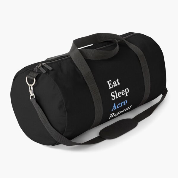 Item preview, Eat Sleep Acro Repeat – Acro Dance Girl- Blue Design designed and sold by Merchido.