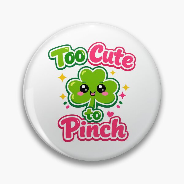 Item preview, Too Cute To Pinch Kawaii Clover designed and sold by Mikoff04-arts.