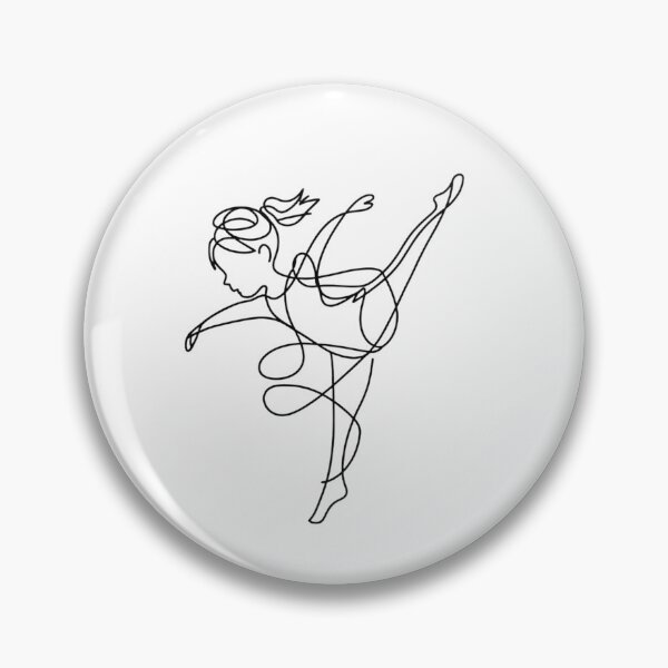 Item preview,  Acro Dance T-Shirt – Minimalist Acro Dancer Line Art Gift designed and sold by Merchido.