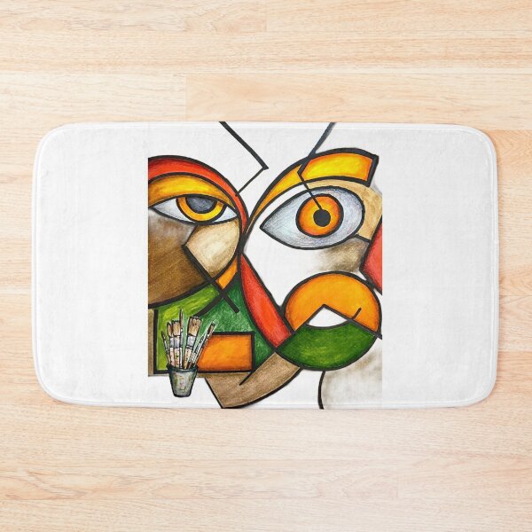 Item preview, Abstract art using shapes and colour designed and sold by alexgeiart.